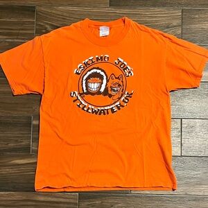 Eskimo‎ Joe’s Hanes Beefy-T Orange Tee